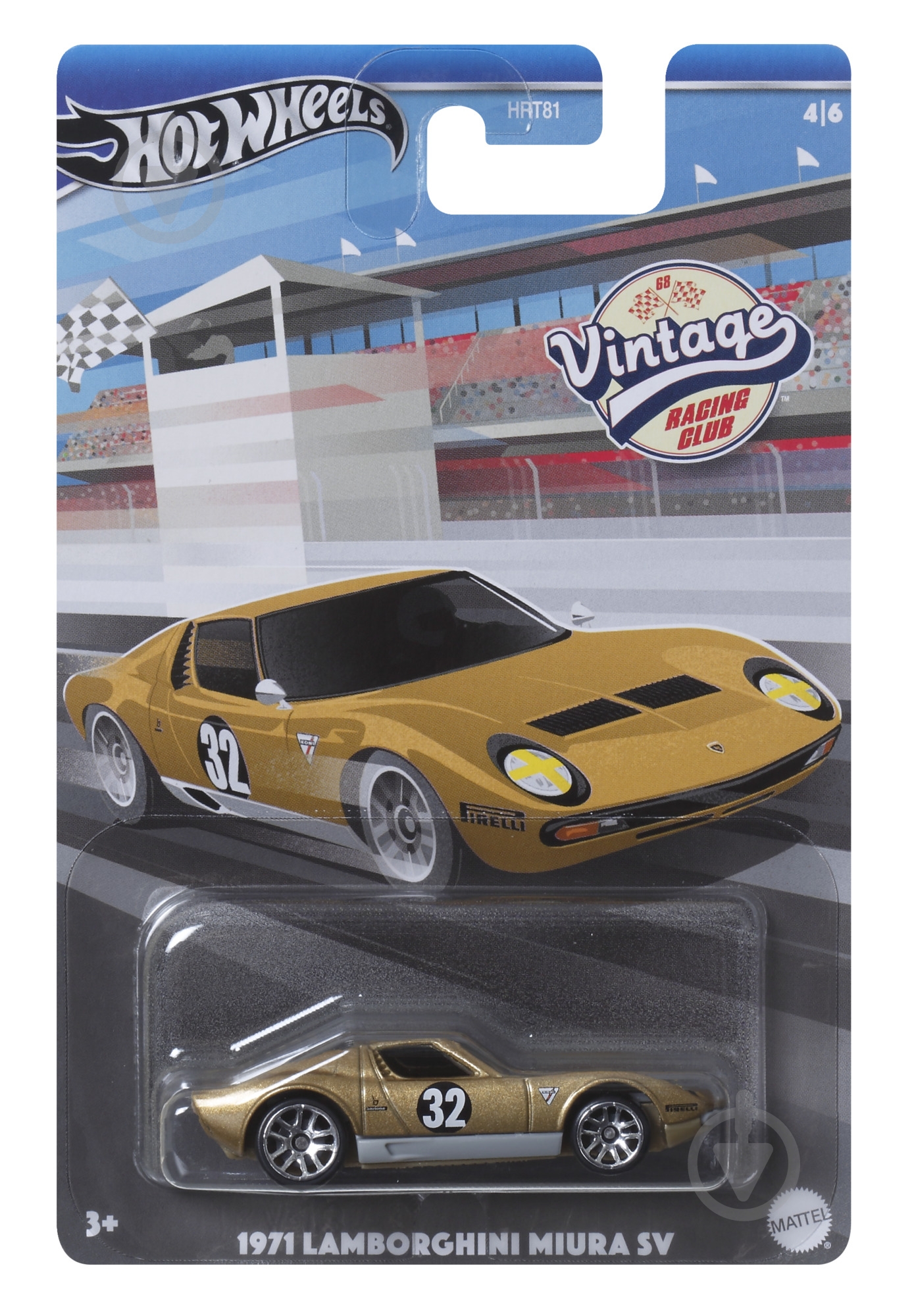 Машинка Hot Wheels Вінтажні гоночні в асортименті HRT81 - фото 15