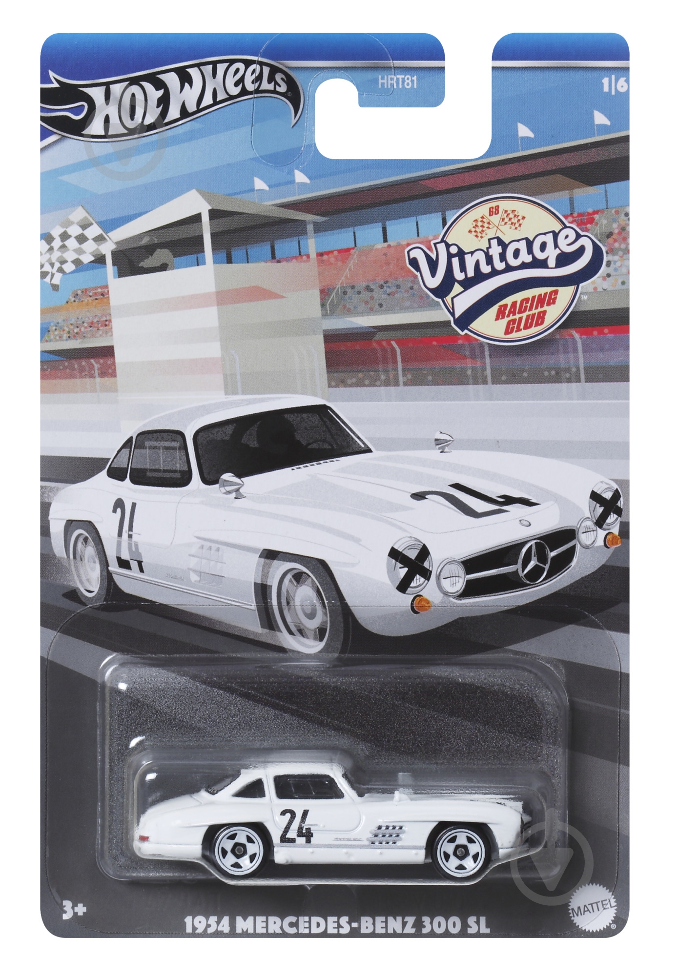 Машинка Hot Wheels Вінтажні гоночні в асортименті HRT81 - фото 10