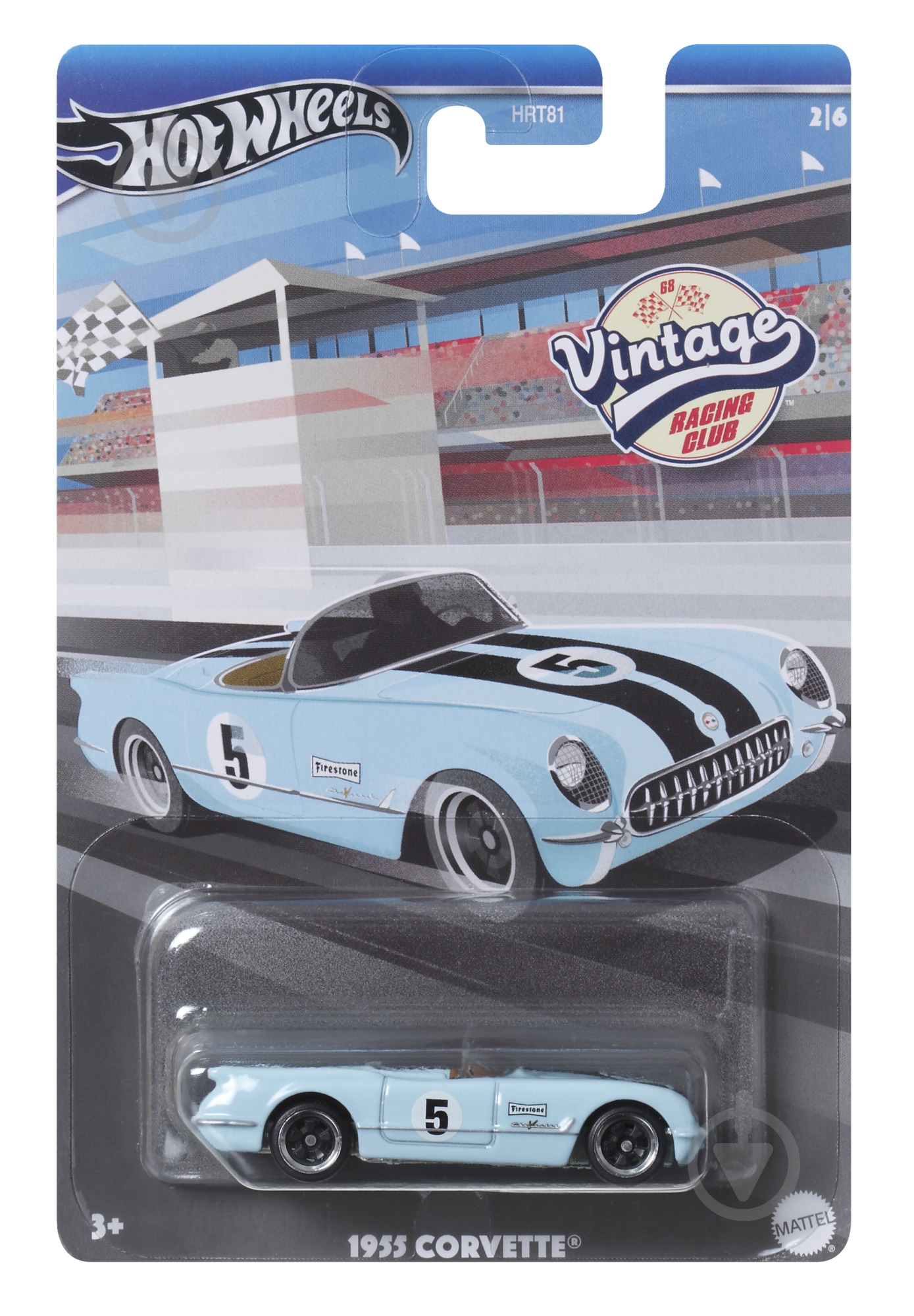 Машинка Hot Wheels Вінтажні гоночні в асортименті HRT81 - фото 13