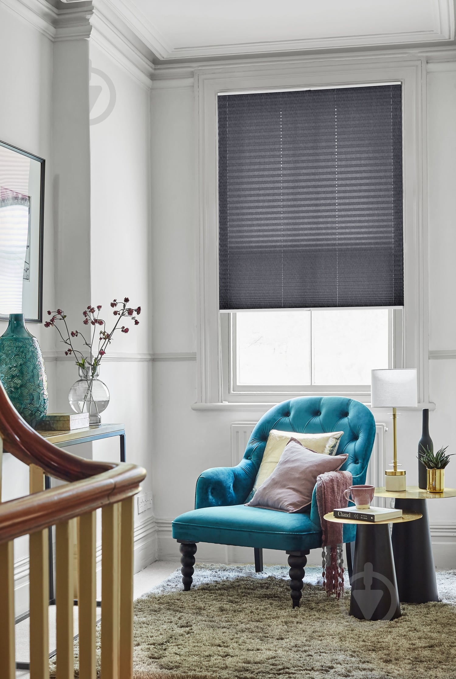 Штора-плиссе Rollotex ткань MELANGE 36х75 см Серый - фото 5
