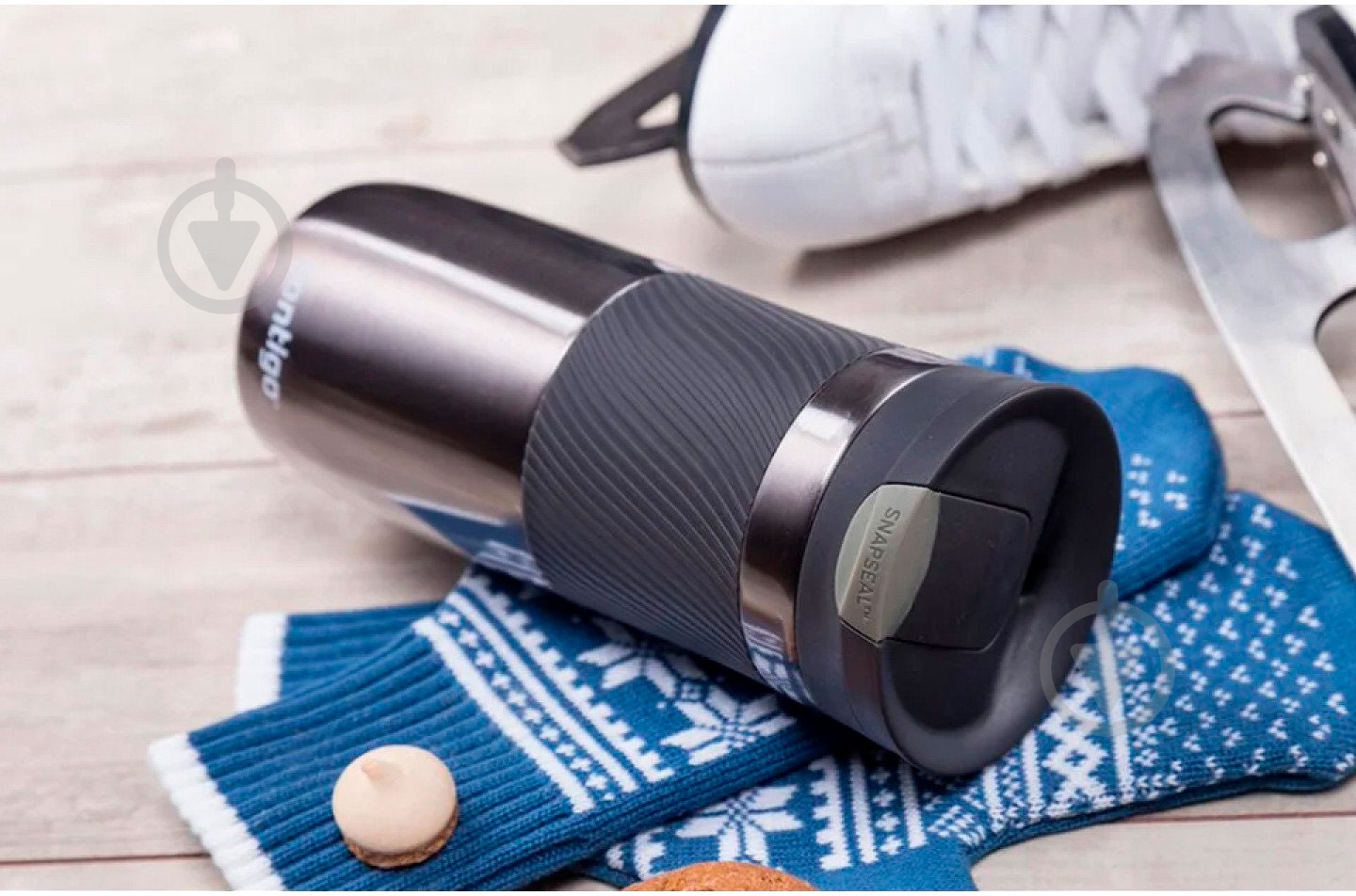 Термочашка Contigo Byron 470 мл 2095558 (6800310) - фото 7