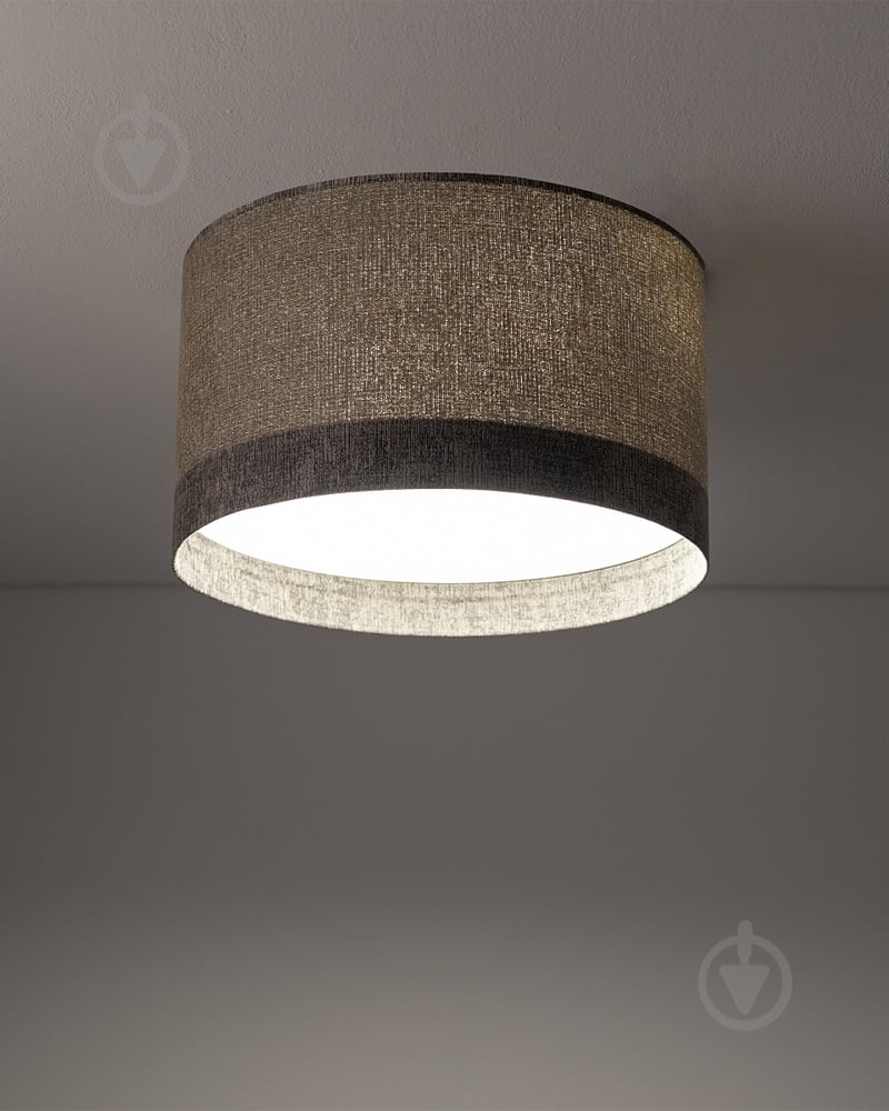 Люстра потолочная Nowodvorski Lago 2x15 Вт E27 серый 11679 - фото 2