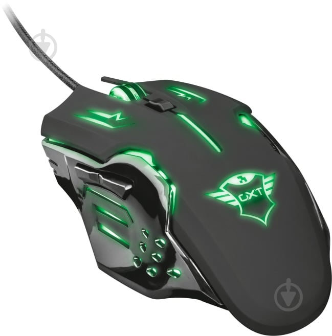 Мышь Trust GXT 108 Rava Illuminated Gaming 22090 (22090) - фото 5