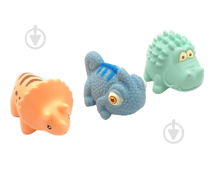 Ігровий набір для купання Bibi Toys Тваринки (хамелеон, динозавр, крокодил) 761070BT - фото 1 Ігровий набір для купання Bibi Toys Тваринки (хамелеон, динозавр, крокодил) 761070BT - фото 1