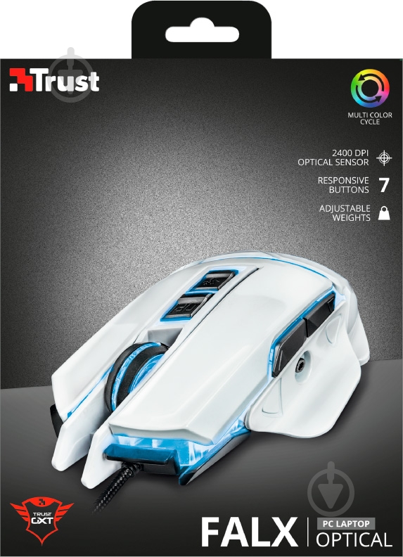 Миша Trust GXT 154 Falx Illuminated 21835 (21835) - фото 6