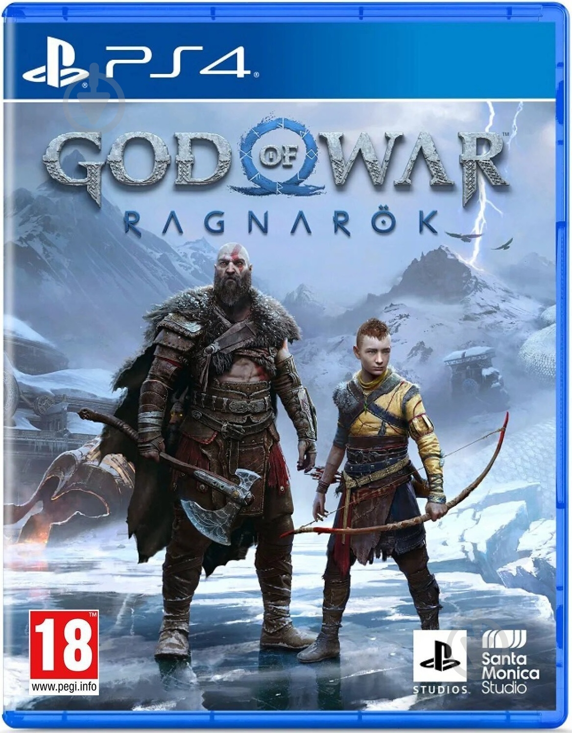 Гра Sony God of War Ragnarok для PS4 (Blu-ray диск) - фото 1 Гра Sony God of War Ragnarok для PS4 (Blu-ray диск) - фото 1