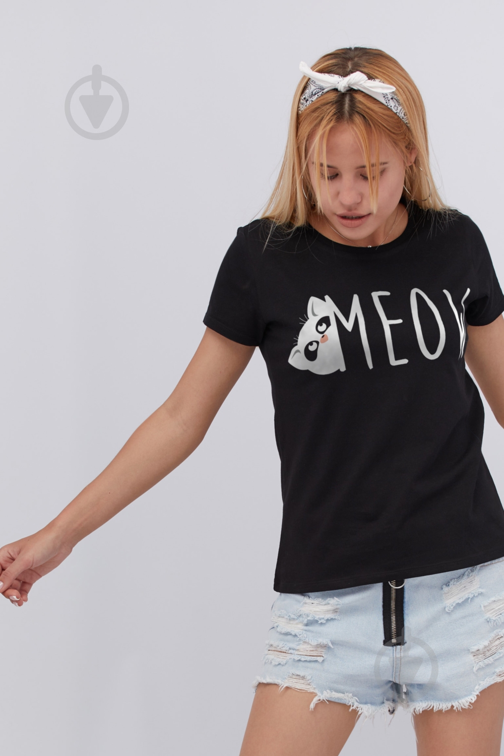 Футболка YAPPI Basic WB1044 р.M черный - фото 1 Футболка YAPPI Basic WB1044 р.M черный - фото 1