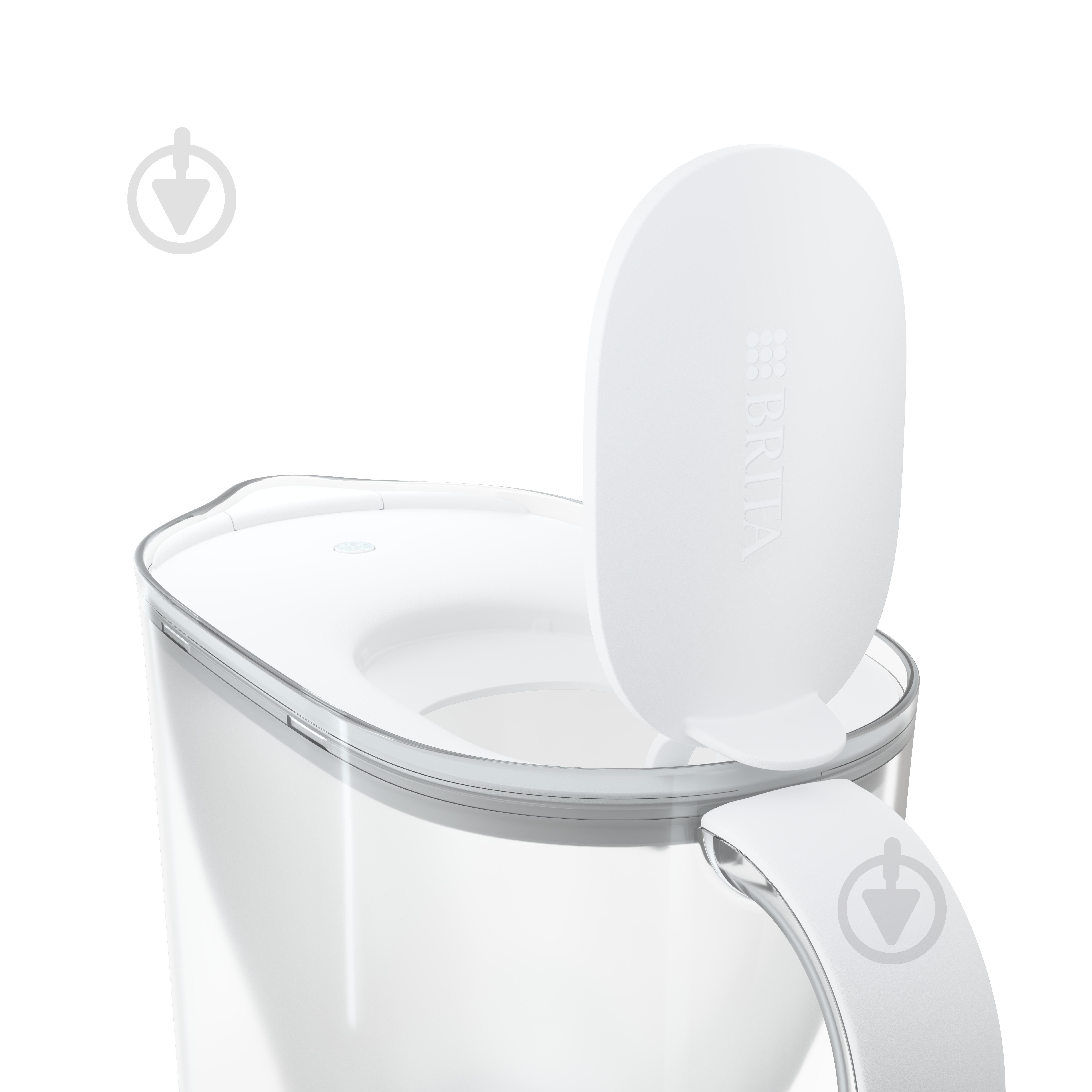 Фильтр-кувшин BRITA Style Essential XL Mxpro белый 1058045 - фото 4