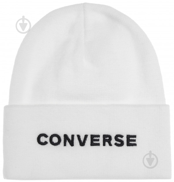 Шапка Converse 10017419-102 р.one size белый - фото 1