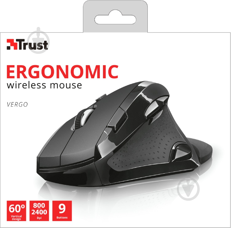 Мышь Trust Vergo Wireless Ergonomic Comfort 21722 (21722) - фото 8 Мышь Trust Vergo Wireless Ergonomic Comfort 21722 (21722) - фото 8