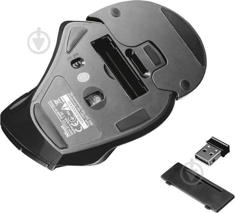 Мышь Trust Vergo Wireless Ergonomic Comfort 21722 (21722) - фото 6 Мышь Trust Vergo Wireless Ergonomic Comfort 21722 (21722) - фото 6
