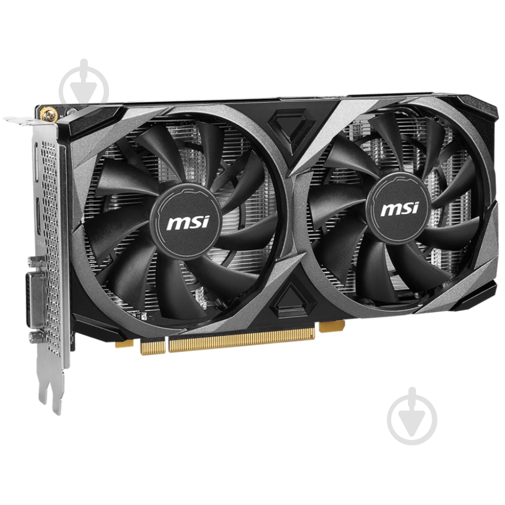 Відеокарта MSI GeForce RTX 3050 8GB GDDR6 128bit (RTX 3050 VENTUS 2X XS 8G) - фото 3 Відеокарта MSI GeForce RTX 3050 8GB GDDR6 128bit (RTX 3050 VENTUS 2X XS 8G) - фото 3