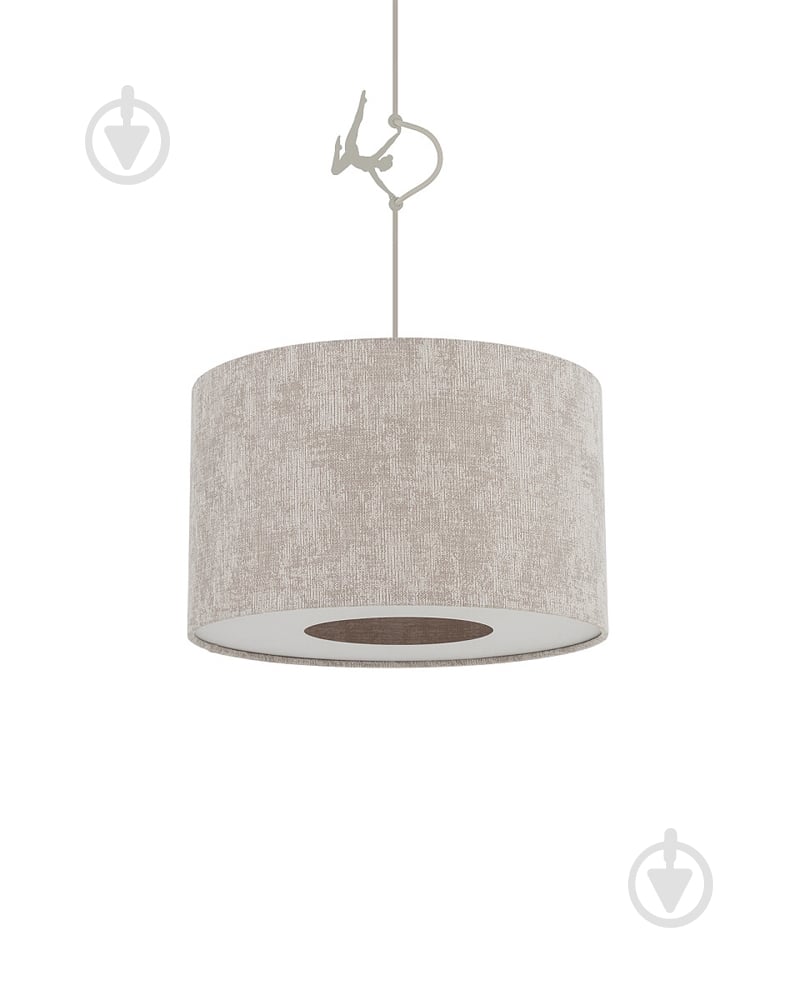 Люстра підвісна Nowodvorski Cedro 1x15 Вт E27 сірий 11664 - фото 4