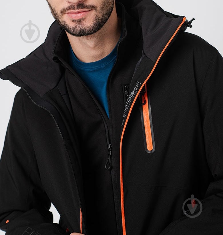 Куртка мужская EA7 Bomber Jacket 8NPG20-PN45Z-0211 р.S черная - фото 3