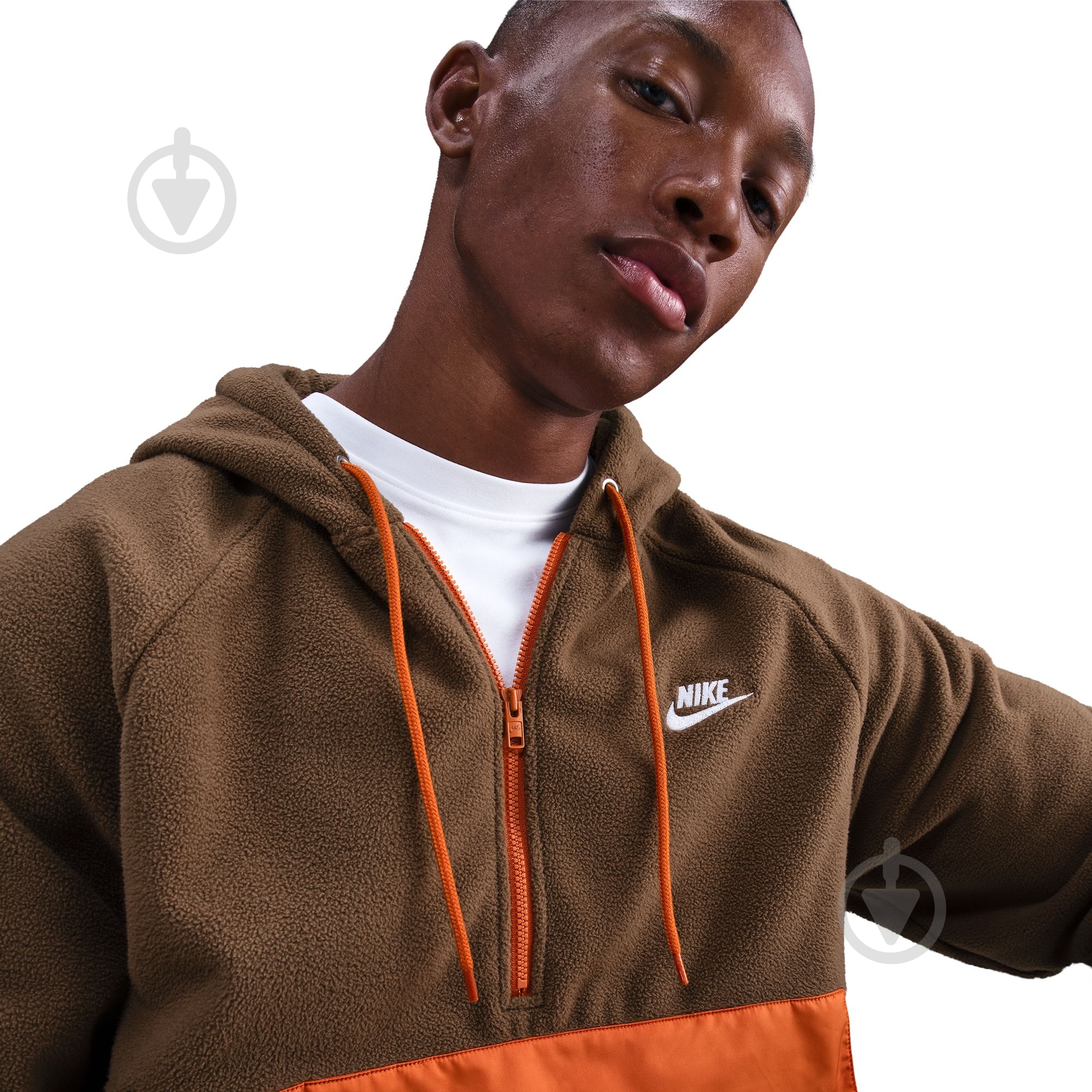 ᐉ Джемпер Nike M NK CLUB WINTER TOP HV1439-235 р.2XL коричневий