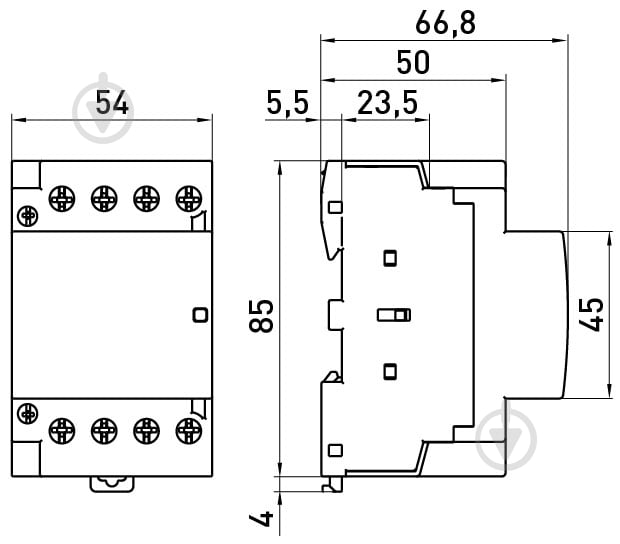 Контактор E.NEXT e.mc.pro.4.40.2NO+2NC p005230 - фото 7