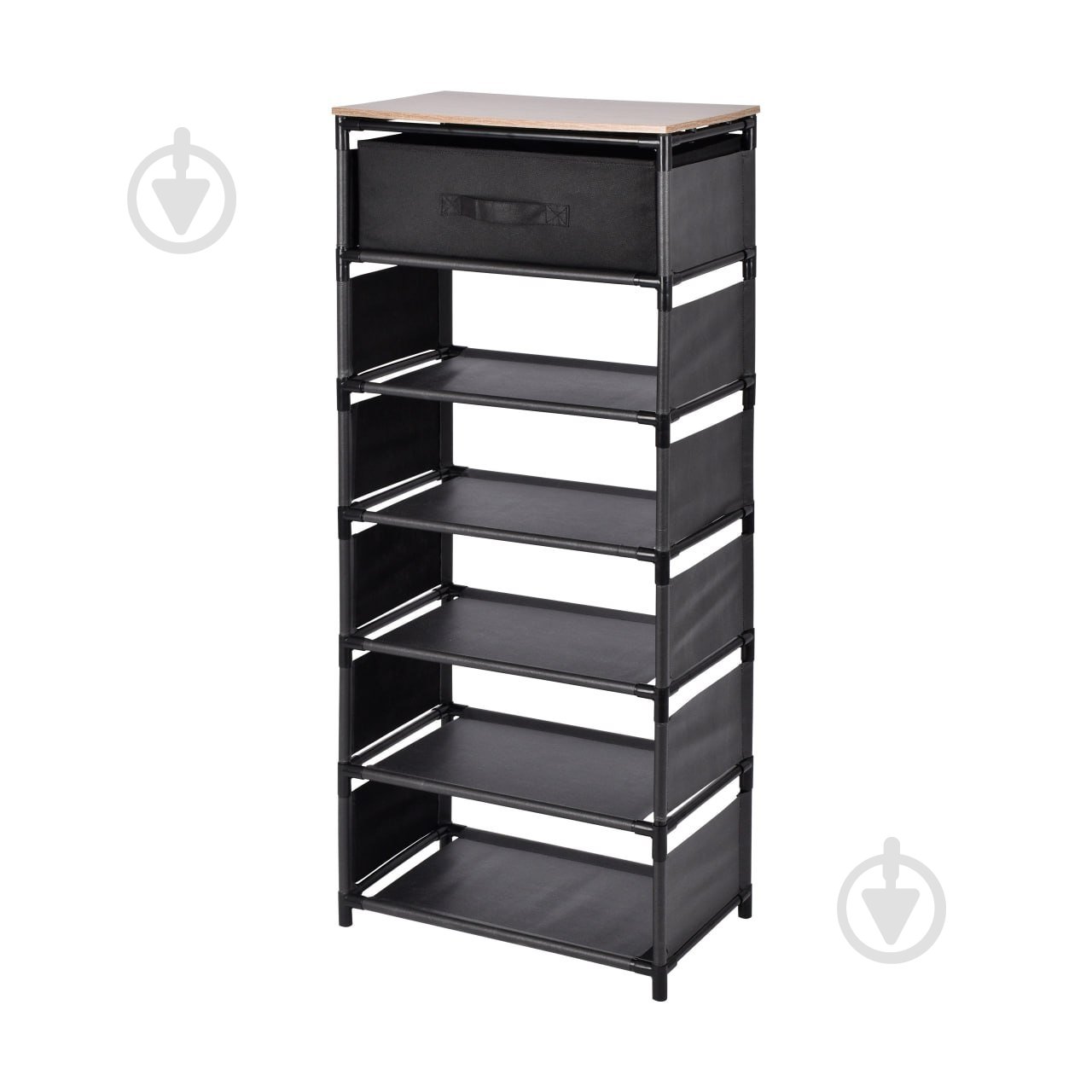 Етажерка Fabrika SOLO 1055х430х260 мм чорний (FK3108WO) - фото 1