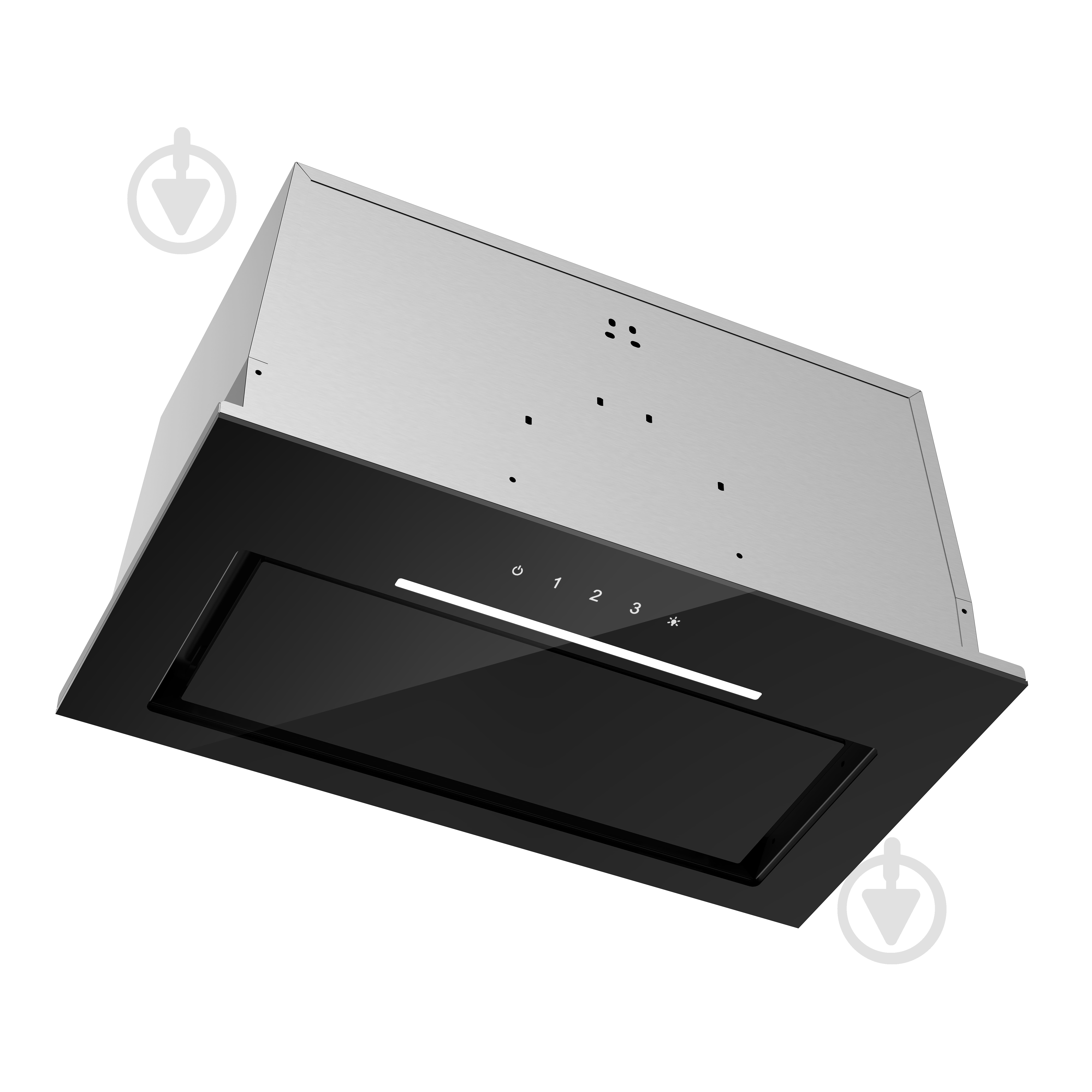 Вытяжка Interline LINE ULTRA BL A/60 GL/S - фото 3