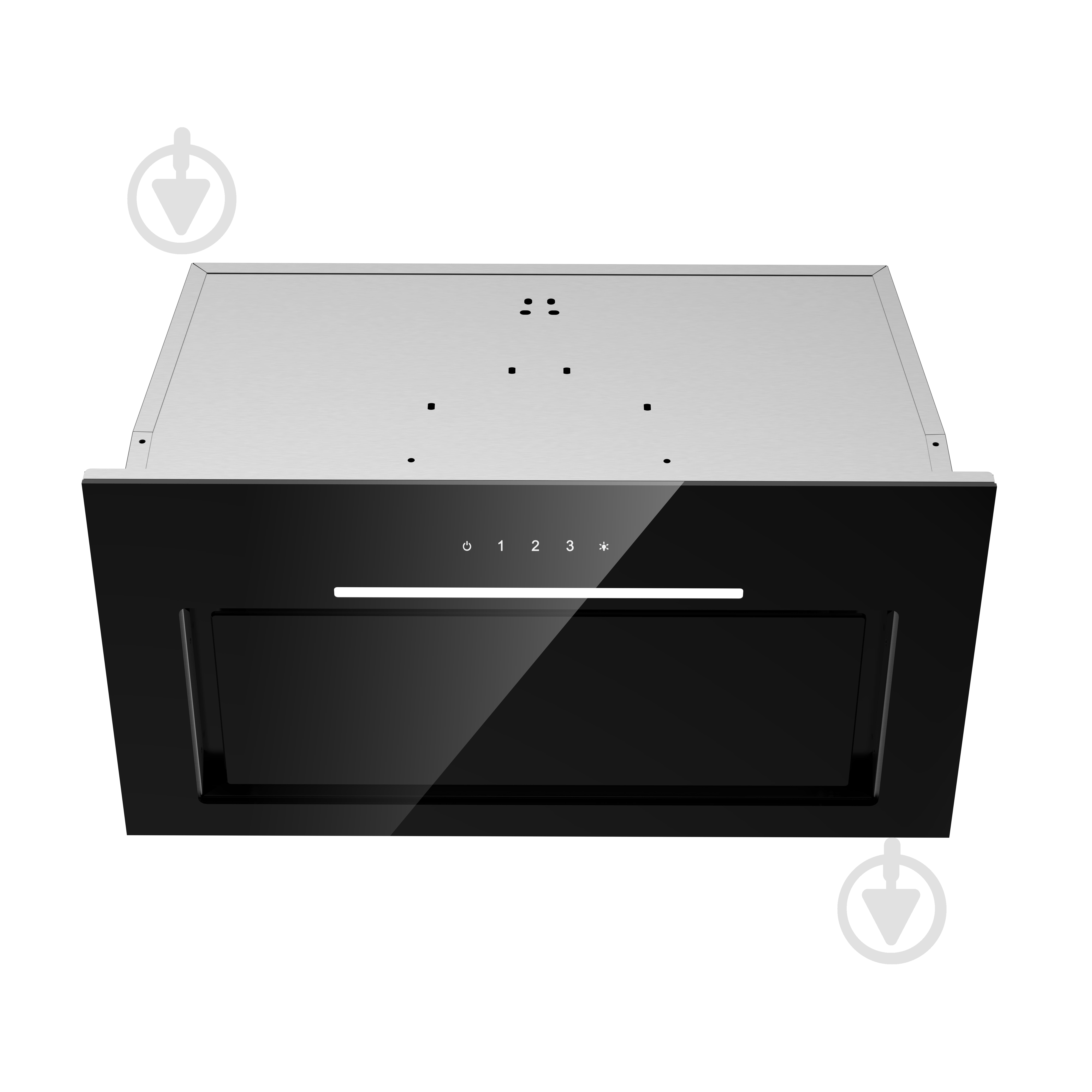 Вытяжка Interline LINE ULTRA BL A/60 GL/S - фото 1