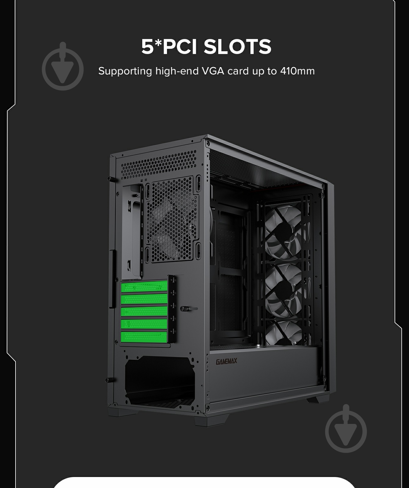 Корпус GameMax Defender Mesh Black - фото 18 Корпус GameMax Defender Mesh Black - фото 18