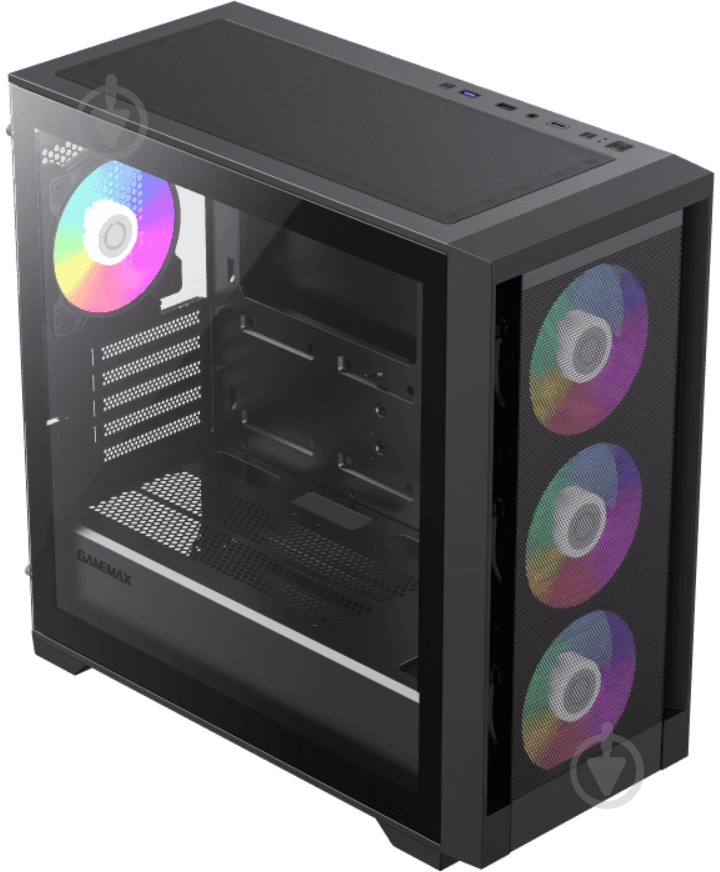 Корпус GameMax Defender Mesh Black - фото 1 Корпус GameMax Defender Mesh Black - фото 1
