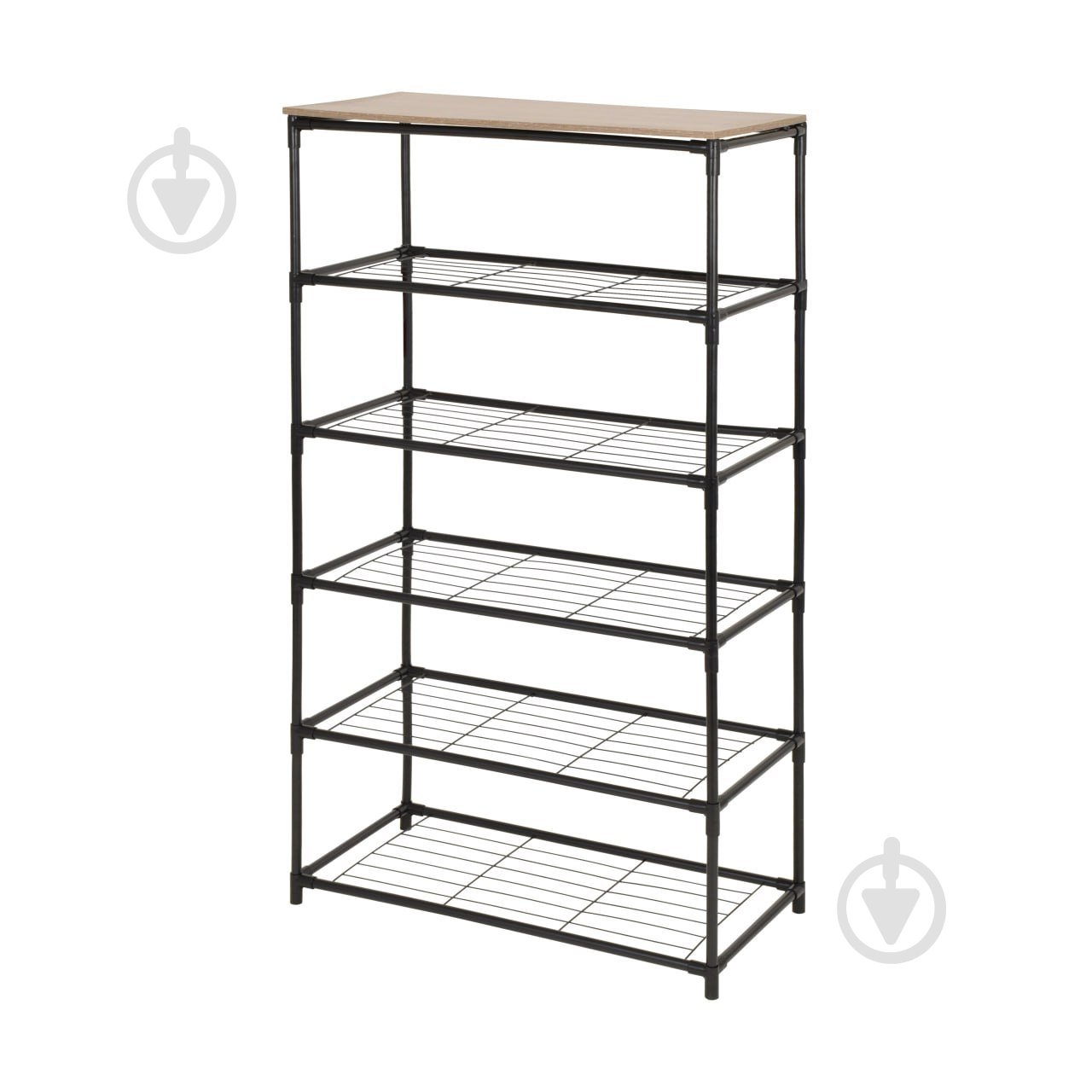 Етажерка металева Fabrika FLEX MAX 1085х600х300 мм чорний (FK-GM5623-5) - фото 1