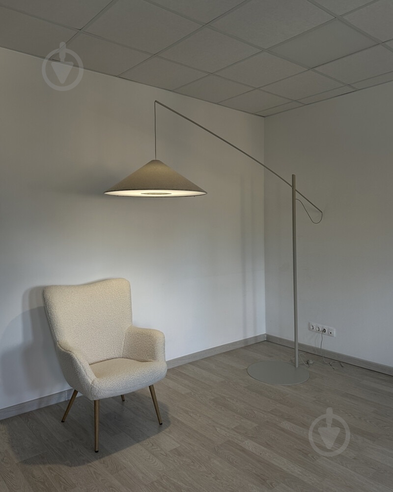 Торшер Nowodvorski Poise 25 Вт E27 серый 11686 - фото 4