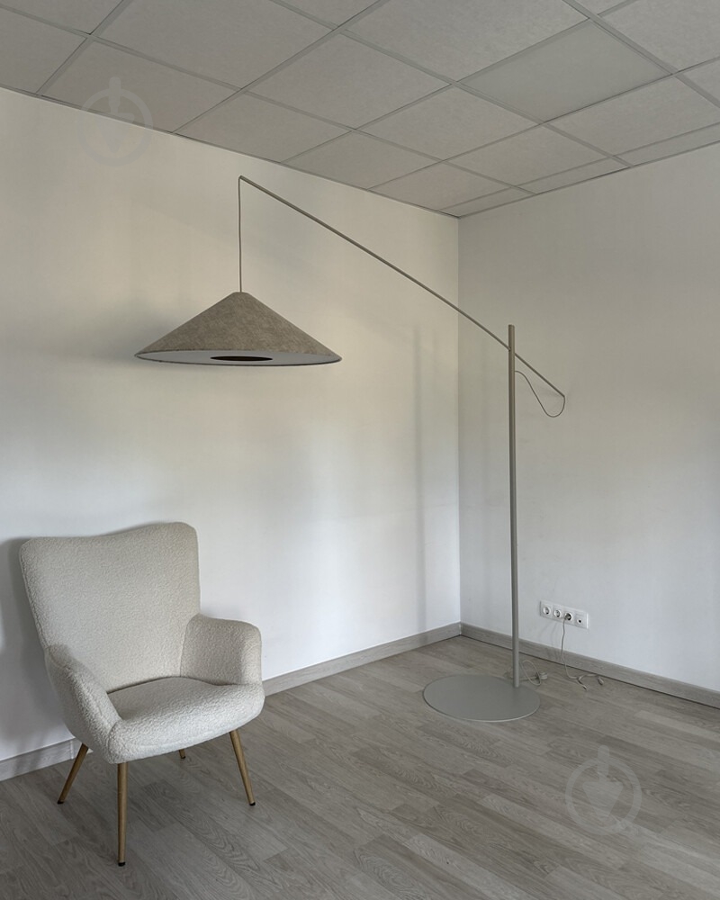 Торшер Nowodvorski Poise 25 Вт E27 серый 11686 - фото 3