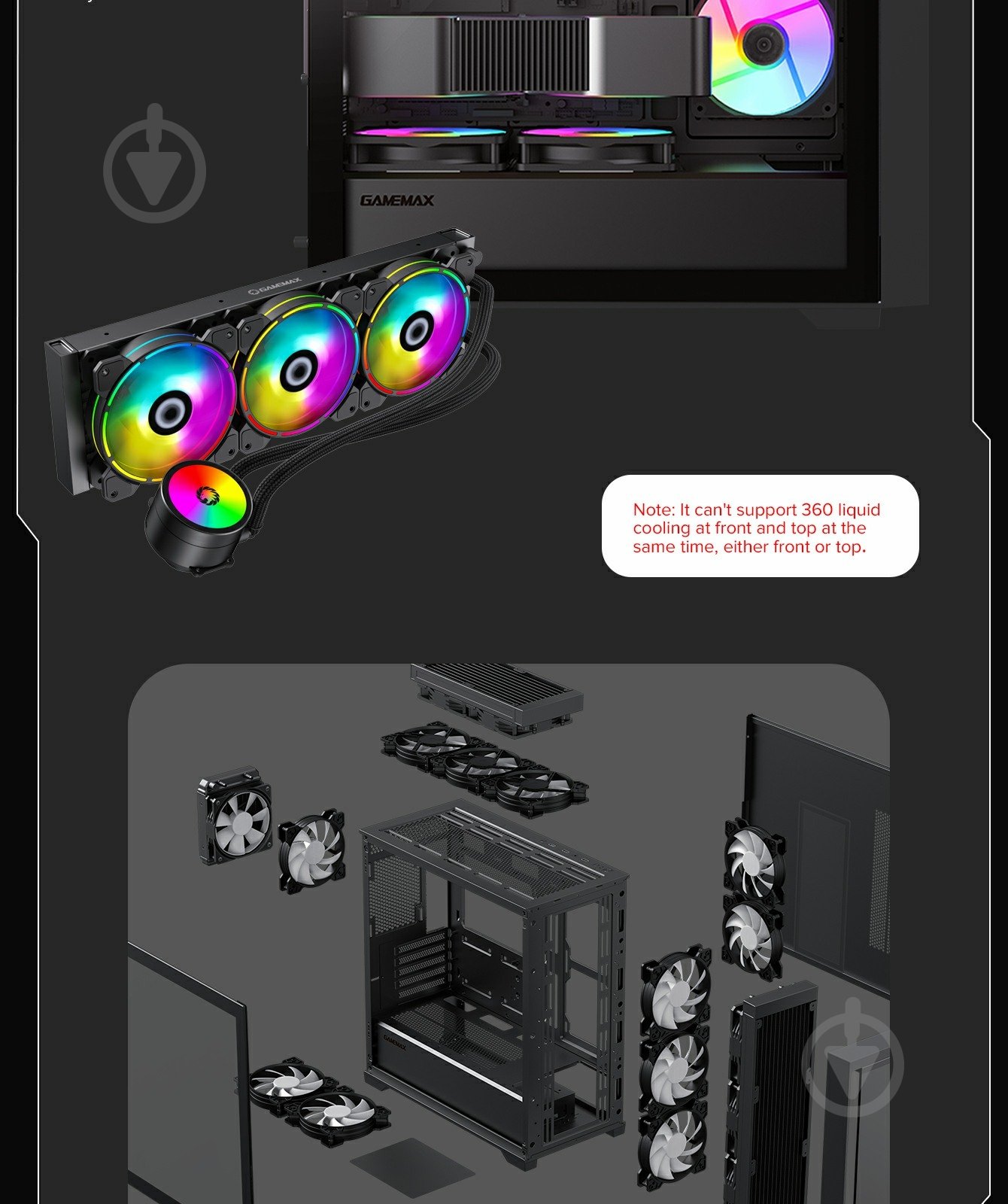 Корпус GameMax Defender TG - фото 19 Корпус GameMax Defender TG - фото 19