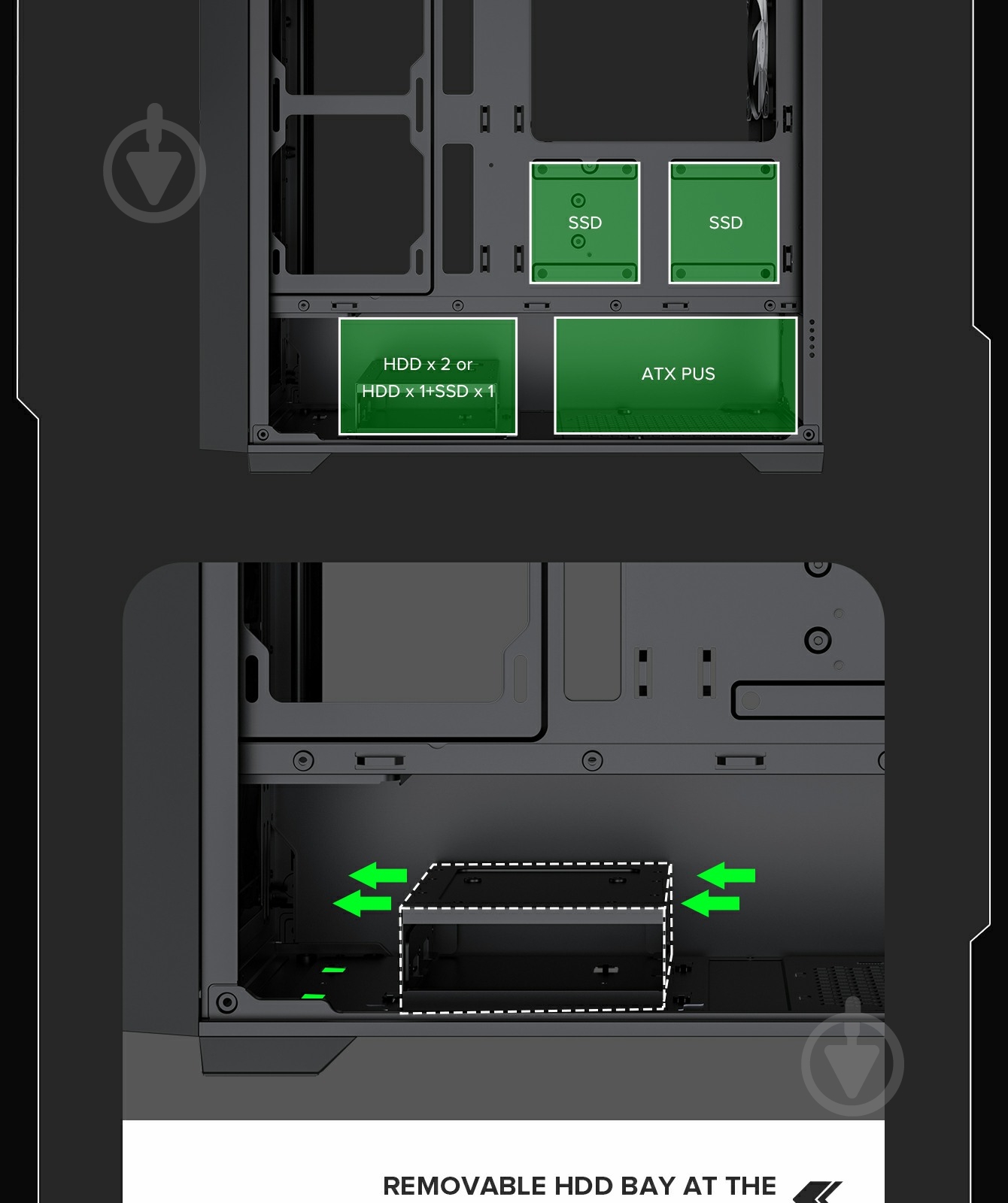 Корпус GameMax Defender TG - фото 20 Корпус GameMax Defender TG - фото 20