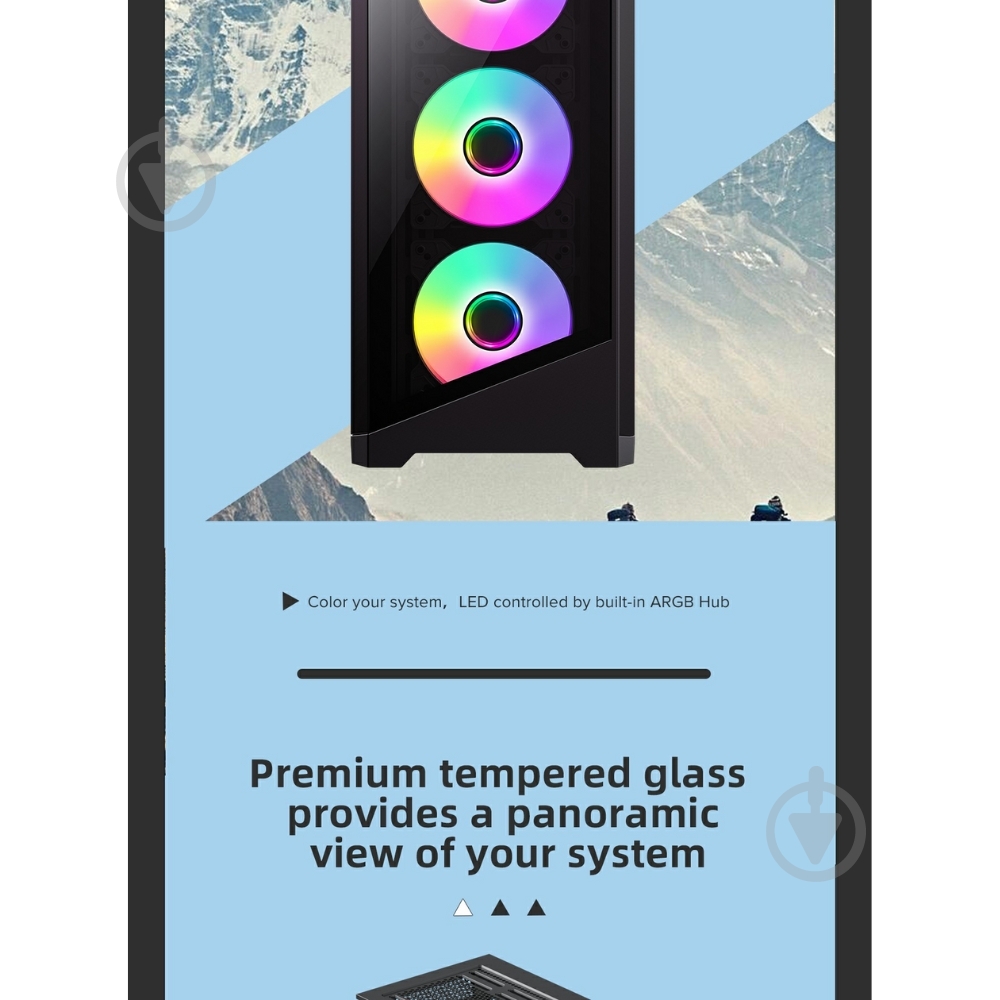 Корпус GameMax Destroyer TGB - фото 14