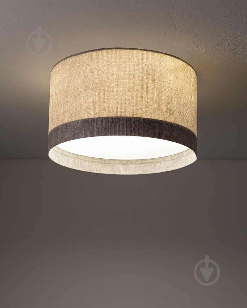 Люстра стельова Nowodvorski Cedro 2x15 Вт E27 сірий 11670 - фото 2