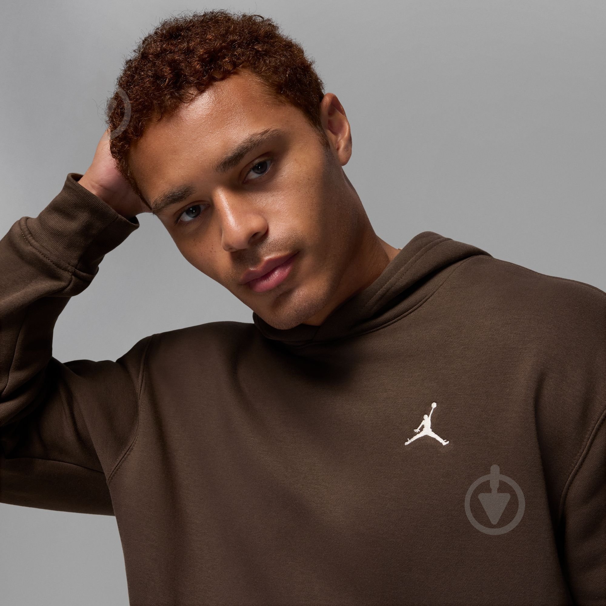 Джемпер Jordan FV7281-237 р.M коричневый - фото 3