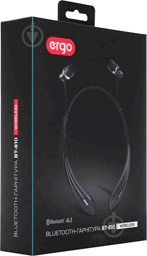 Наушники Ergo BT-810 black - фото 6 Наушники Ergo BT-810 black - фото 6