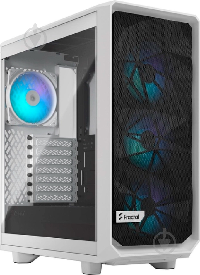Корпус Fractal Design Meshify 2 Compact RGB White (FD-C-MES2C-08) - фото 1
