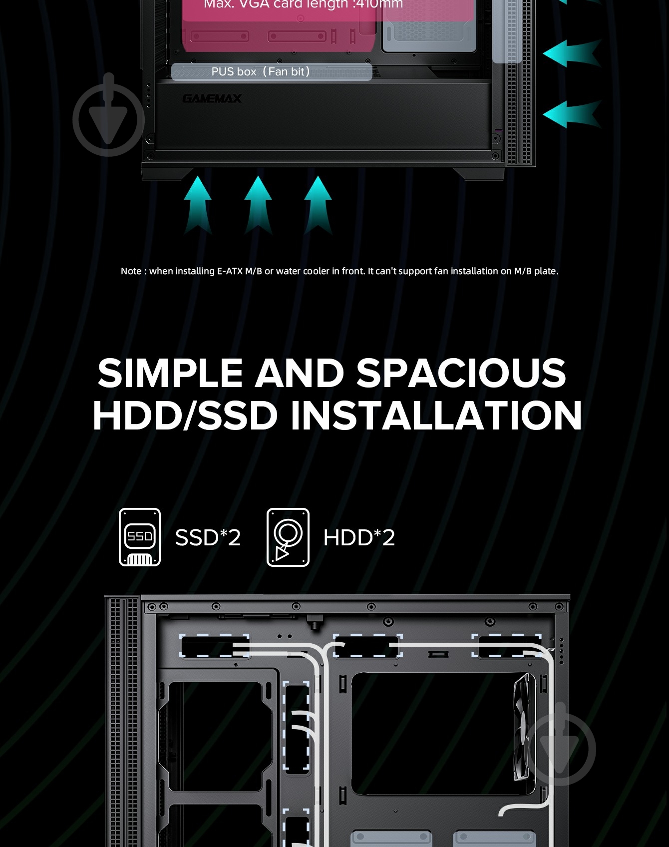 Корпус GameMax Quest - фото 16 Корпус GameMax Quest - фото 16