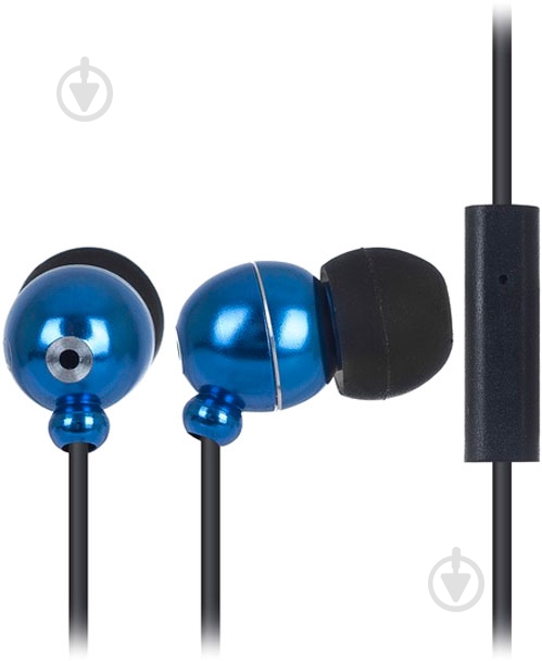 Наушники Ergo ES-190i blue - фото 2