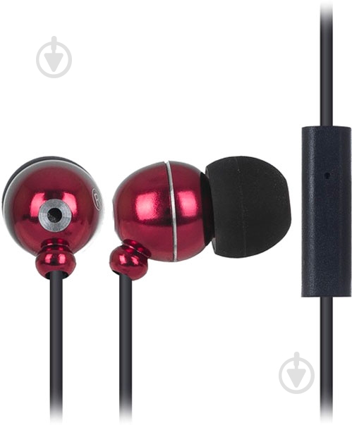 Наушники Ergo ES-190i red - фото 2