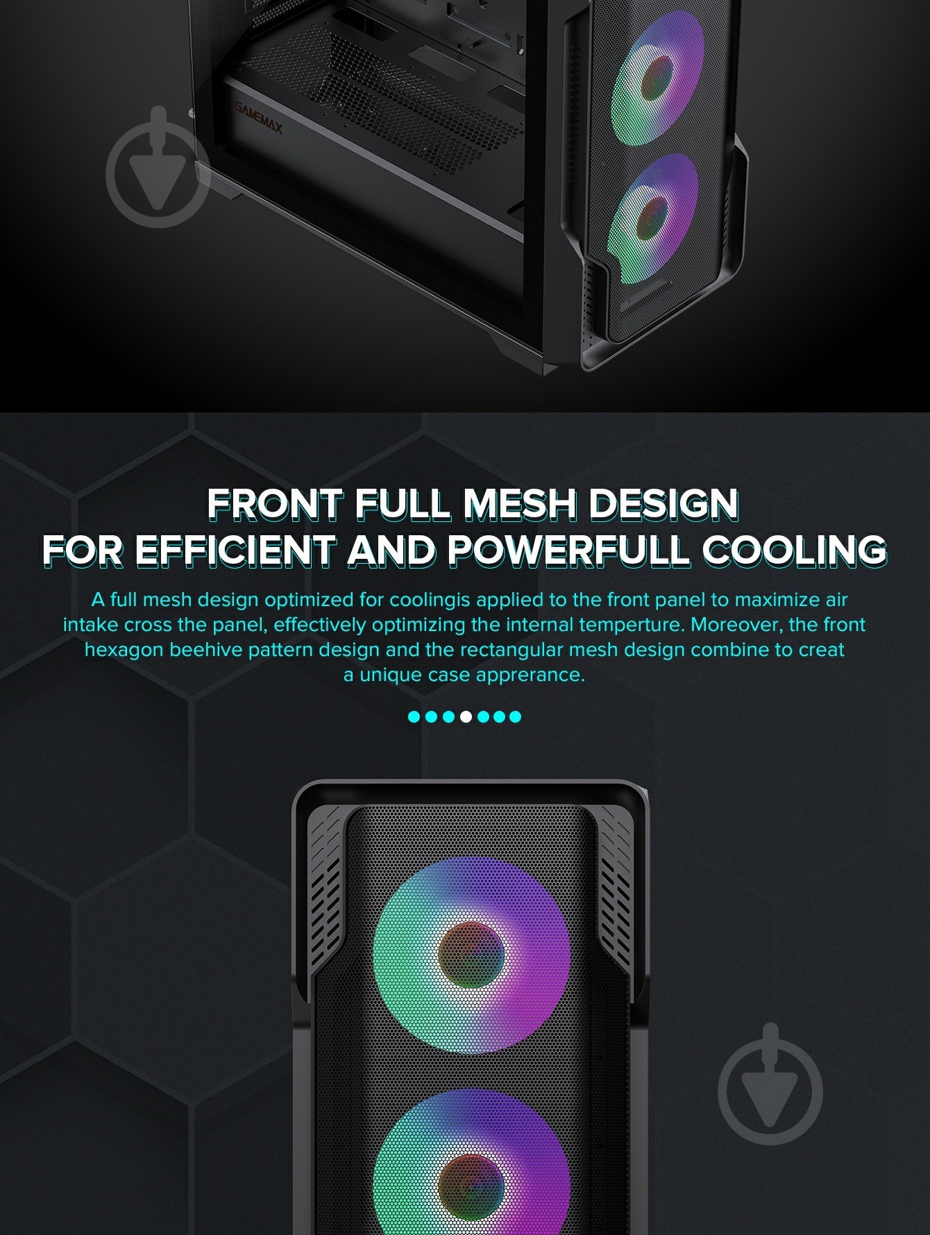 Корпус GameMax Siege BK - фото 14