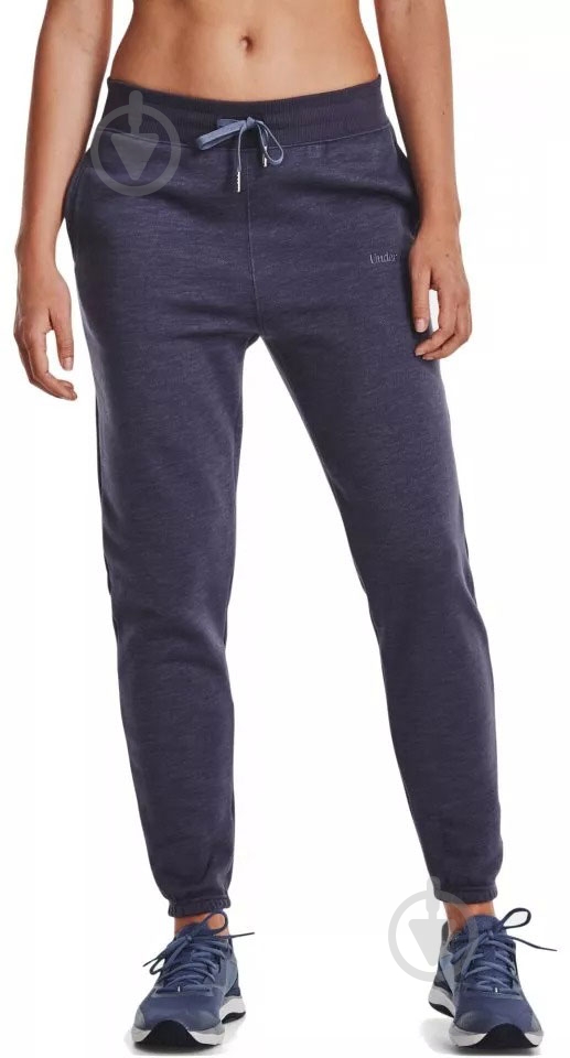 Брюки Under Armour Essential Script 1374105-558 р. M фиолетовый - фото 1 Брюки Under Armour Essential Script 1374105-558 р. M фиолетовый - фото 1