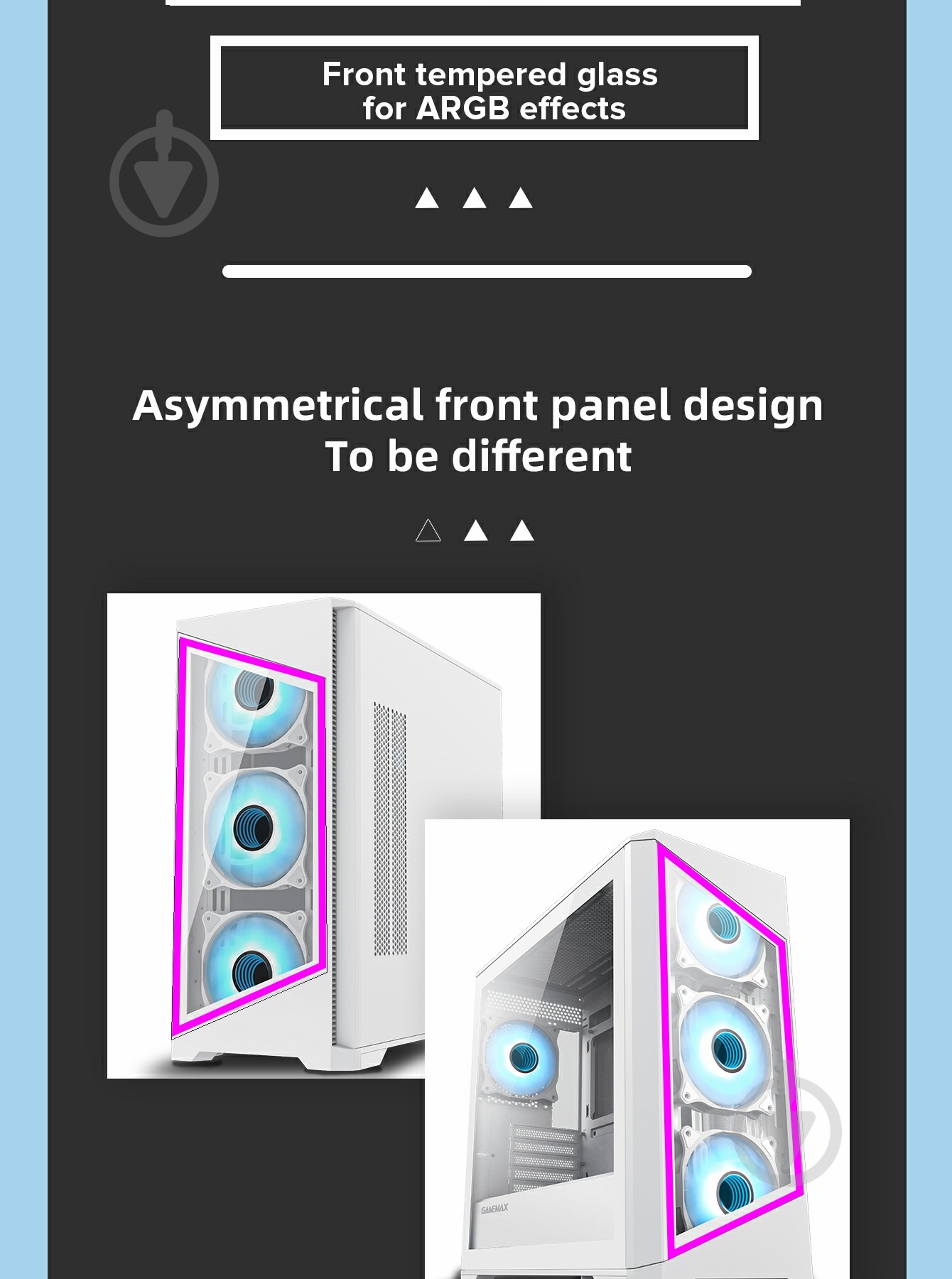 Корпус GameMax Destroyer TGW - фото 25