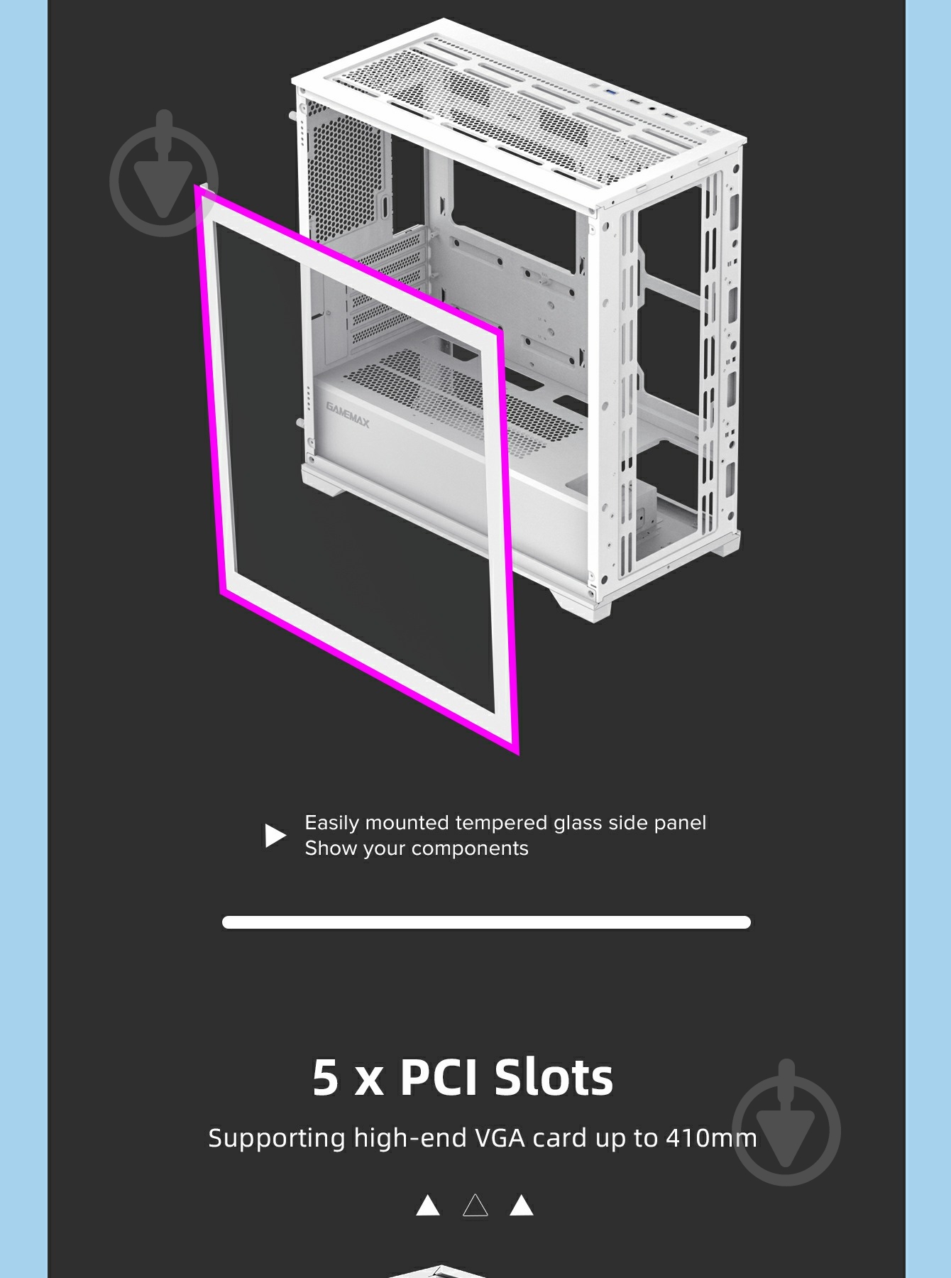Корпус GameMax Destroyer TGW - фото 13