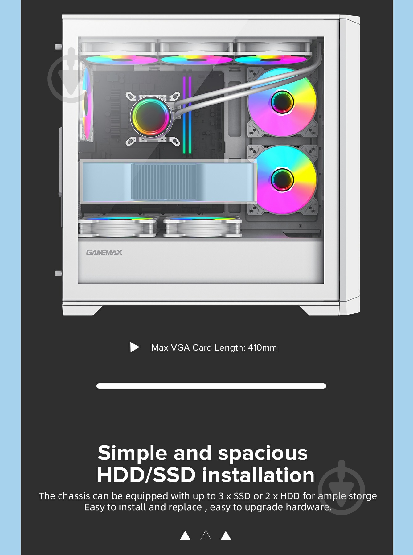 Корпус GameMax Destroyer TGW - фото 19