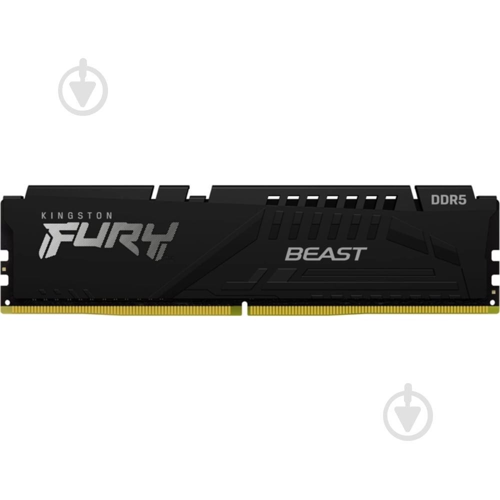 Оперативная память Kingston DDR5 SDRAM 64 GB (2x32GB) 6000 MHz (KF560C36BBEK2-64) FURY Beast Black - фото 2 Оперативная память Kingston DDR5 SDRAM 64 GB (2x32GB) 6000 MHz (KF560C36BBEK2-64) FURY Beast Black - фото 2