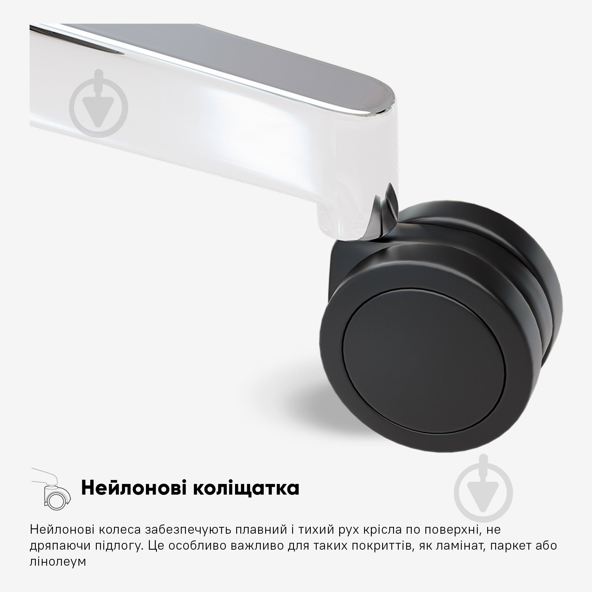 Крісло офісне Mealux S8 Air чорний - фото 16