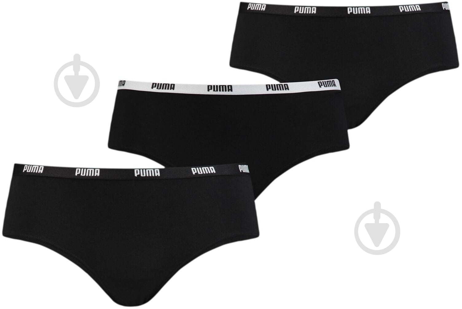 Трусики женские Puma HIPSTER 907592 S black - фото 1 Трусики женские Puma HIPSTER 907592 S black - фото 1