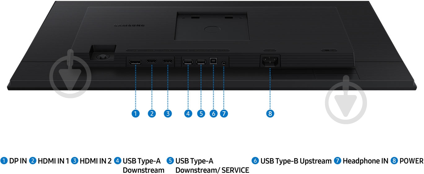 Монитор Samsung S27D400 27" (LS27D400GAIXCI) - фото 17