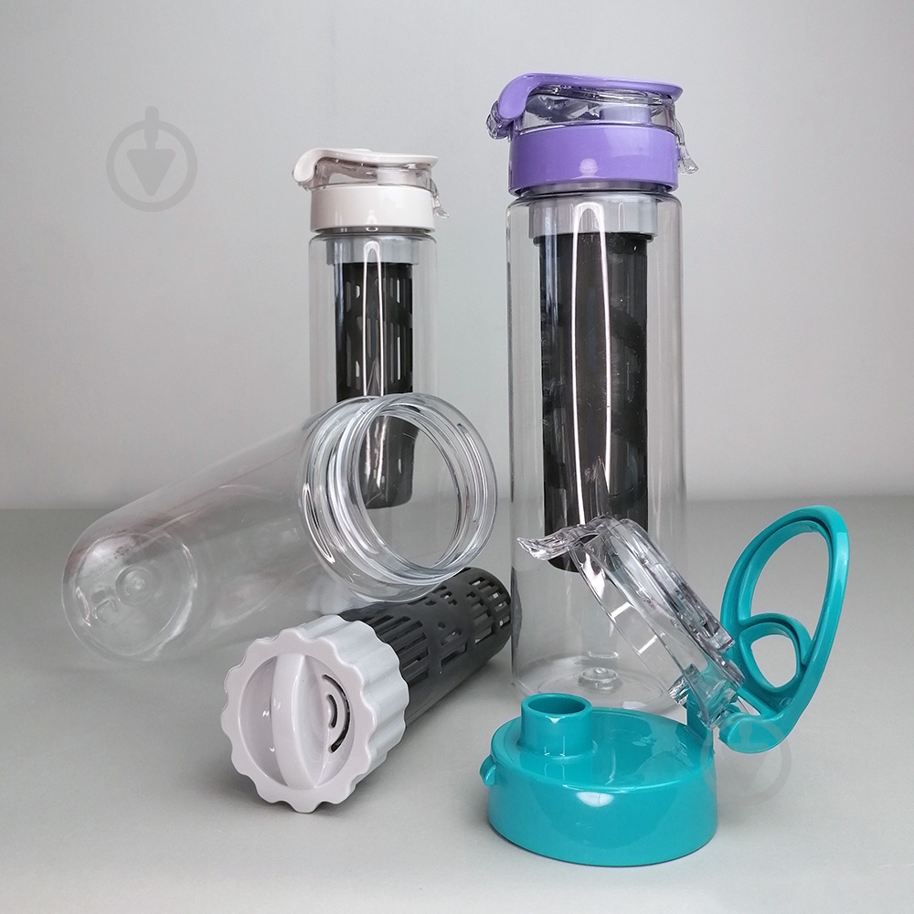 Бутылка для воды Gusto Atlas 630мл gt-g-911056 бежевая - фото 2