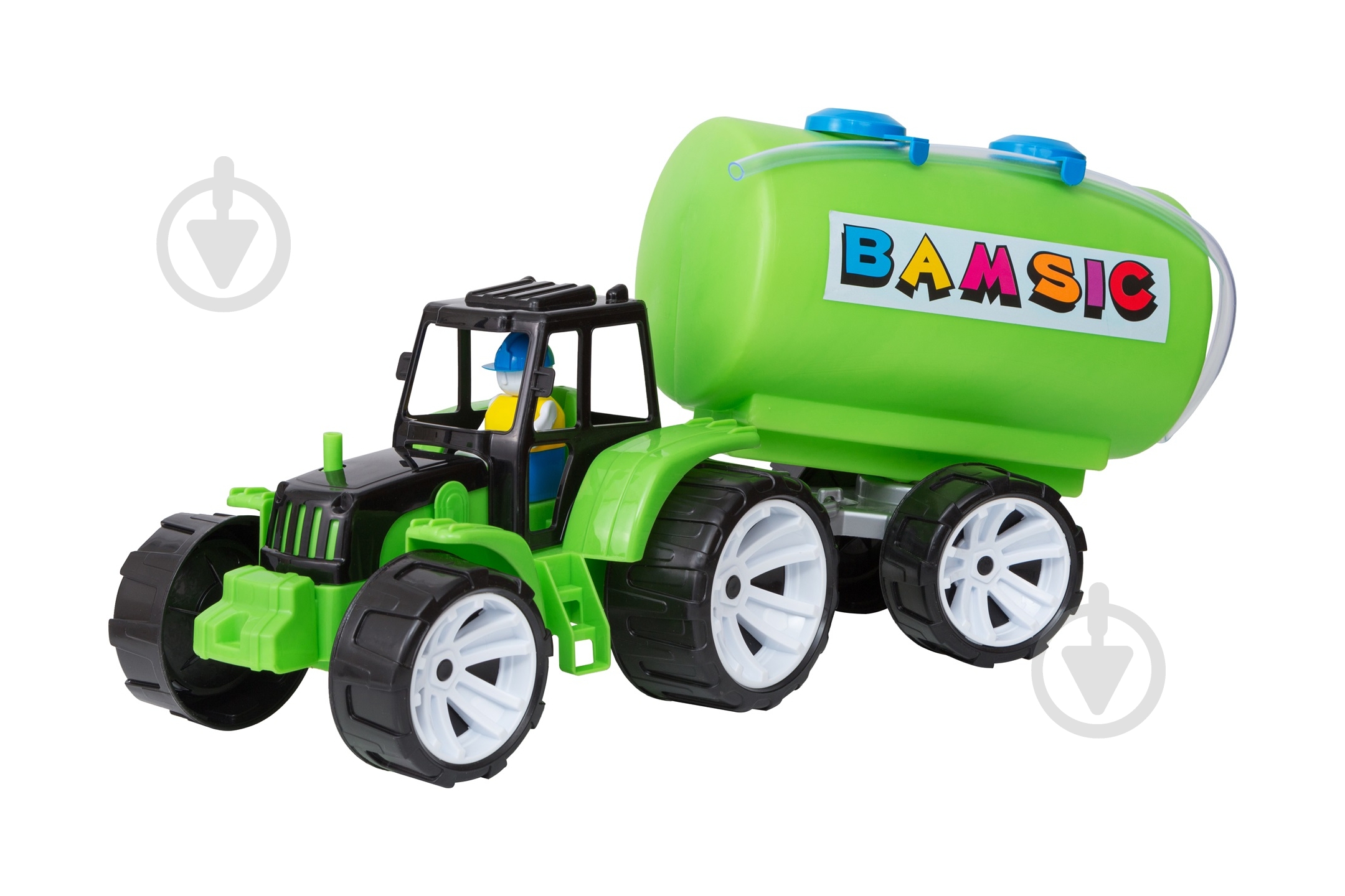 Трактор с бочкой Bamsic 007/13 - фото 1 Трактор с бочкой Bamsic 007/13 - фото 1
