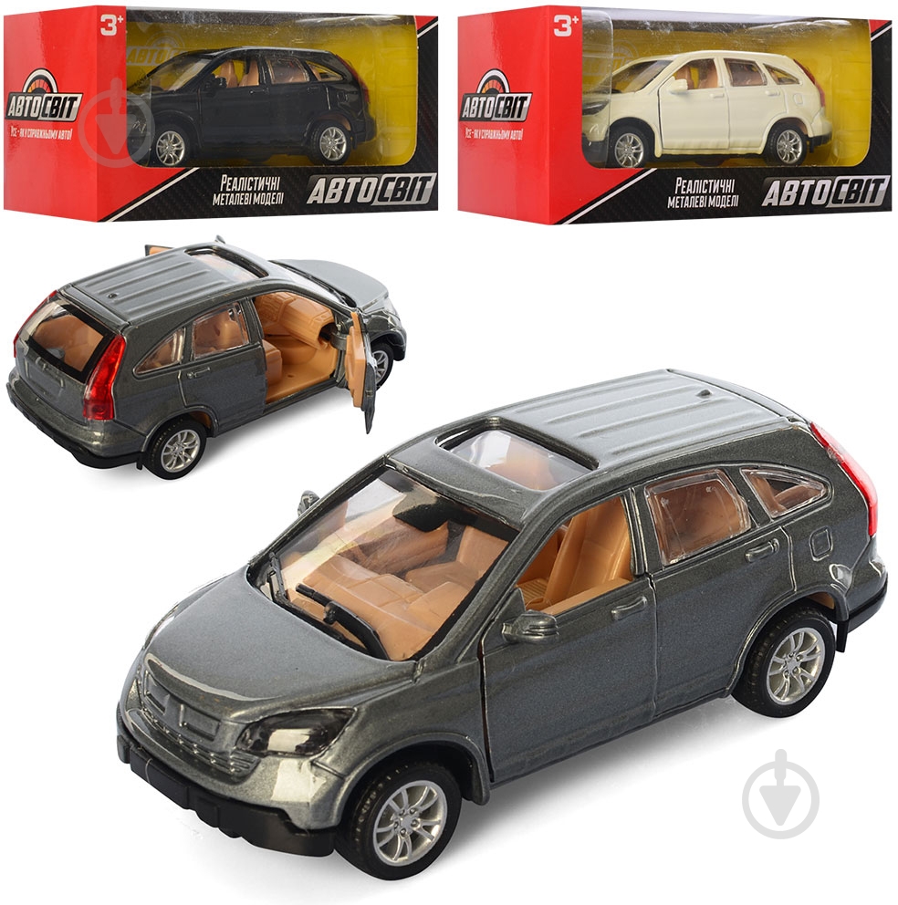 Автомодель АвтоСвіт Джип в ассортименте 1:32 AS-2254 - фото 2